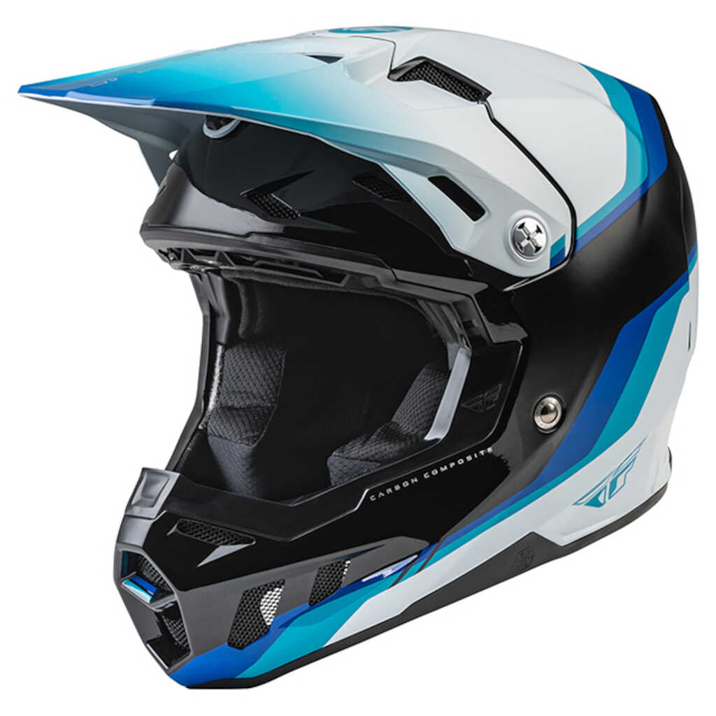 Fly Racing Formula CC Helmet - DRIVER BK BU WH