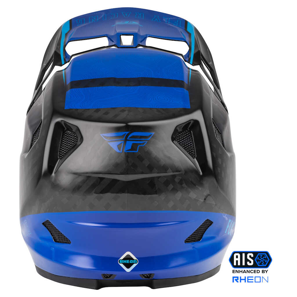 Fly Racing Werx-R MTB Helmet - BLU CARBON