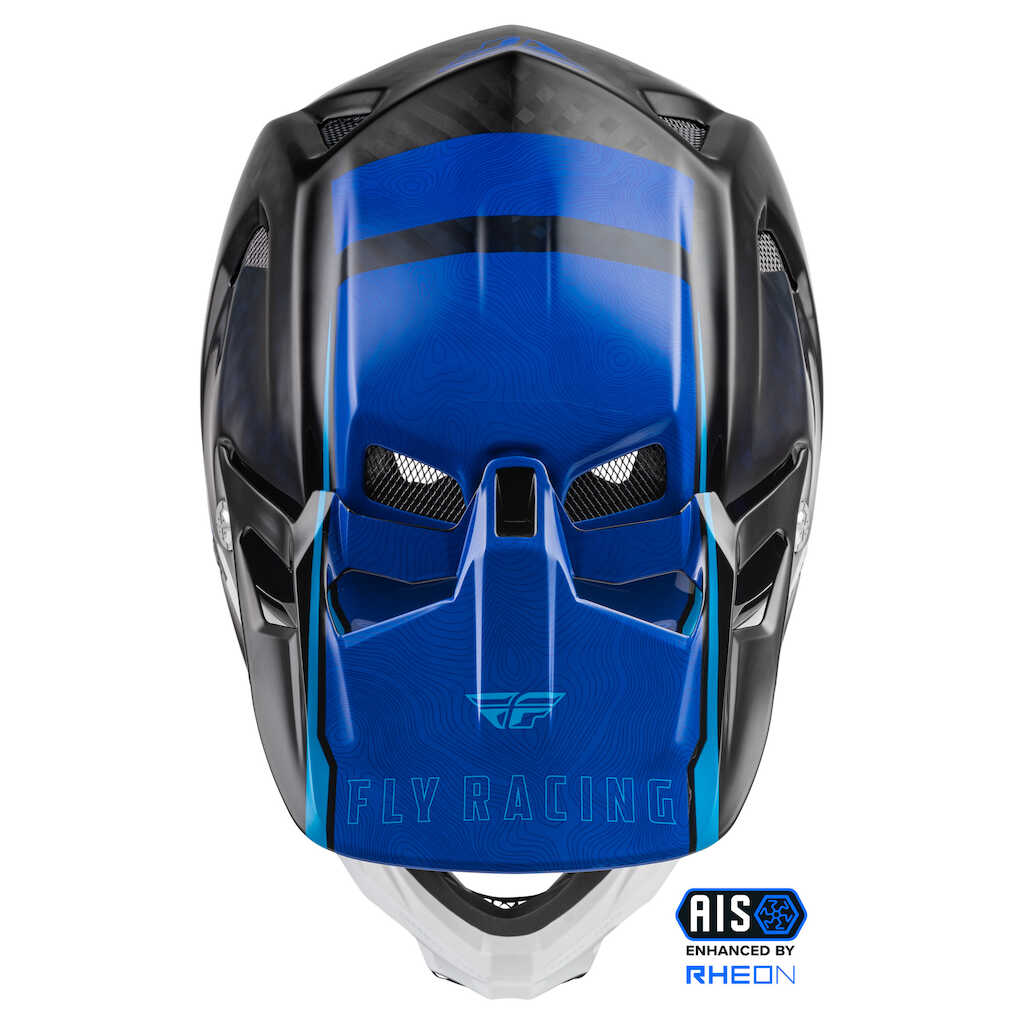 Fly Racing Werx-R MTB Helmet - BLU CARBON