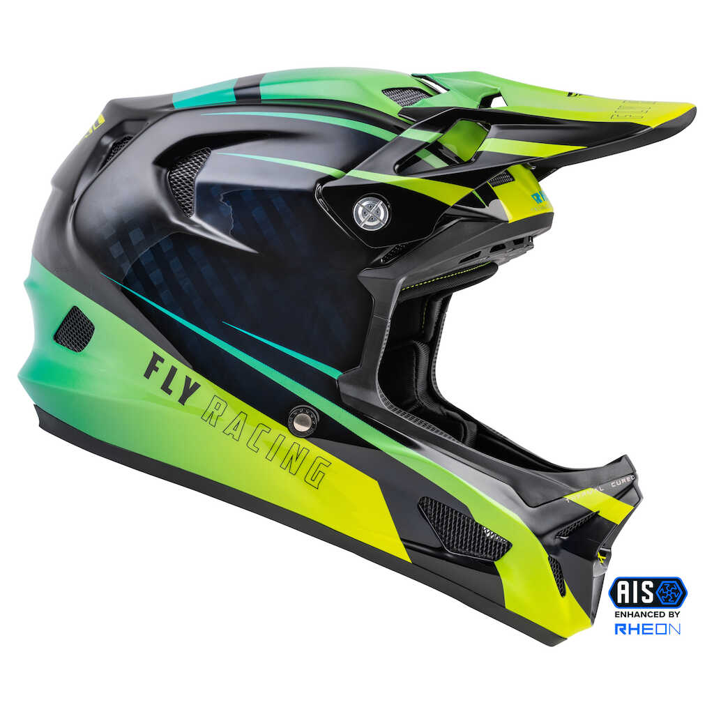 Fly Racing Werx-R MTB Helmet - LE HVS TEAL CBN