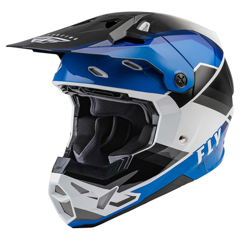 Fly Racing Formula CP Helmet - RUSH BK BU WH