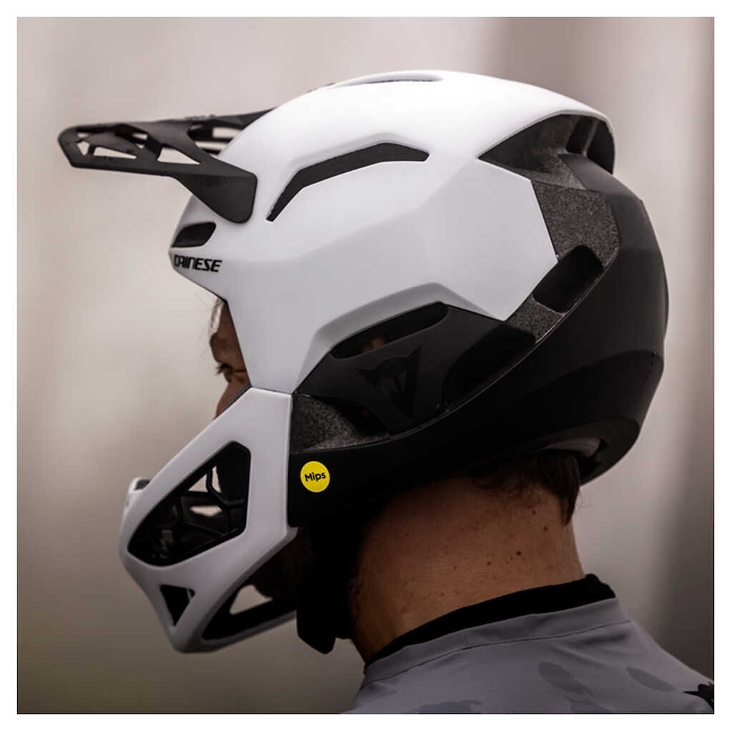 Dainese Linea 01 MIPS MTB Helmet - WHITE/BLACK