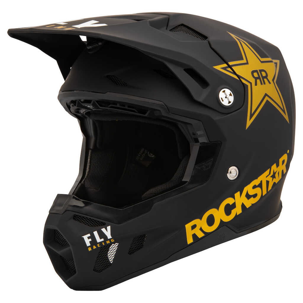 Fly Racing Formula CC Helmet - RSTAR MT.BK GLD