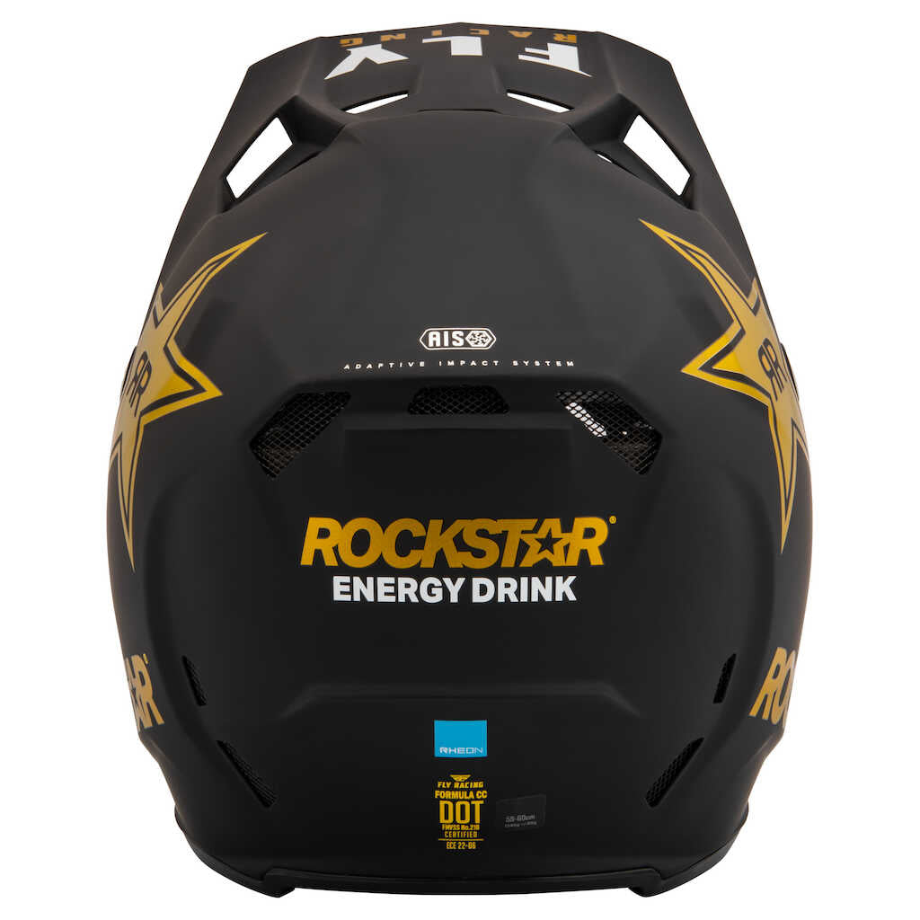 Fly Racing Formula CC Helmet - RSTAR MT.BK GLD