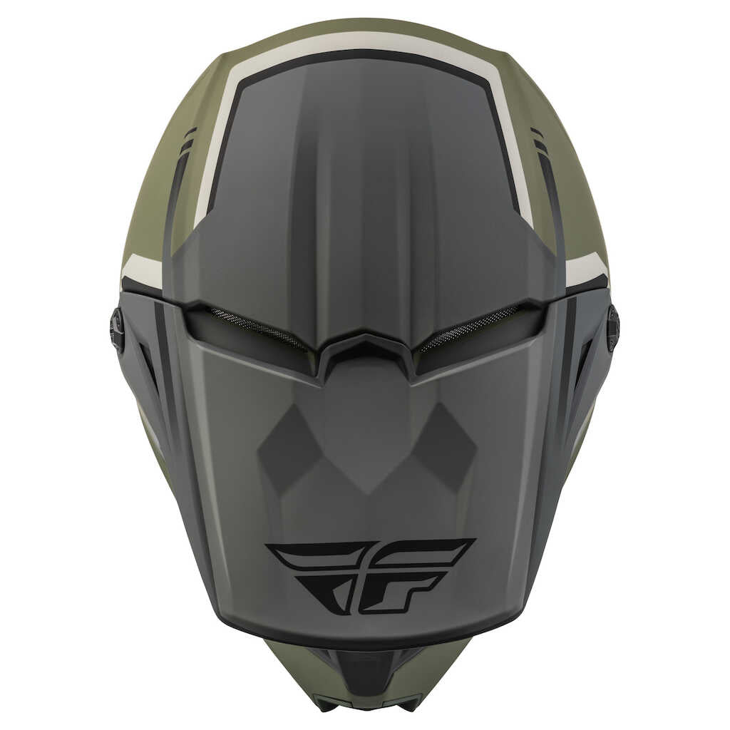 Fly Racing Kinetic Helmet - VISION OLV.G GY