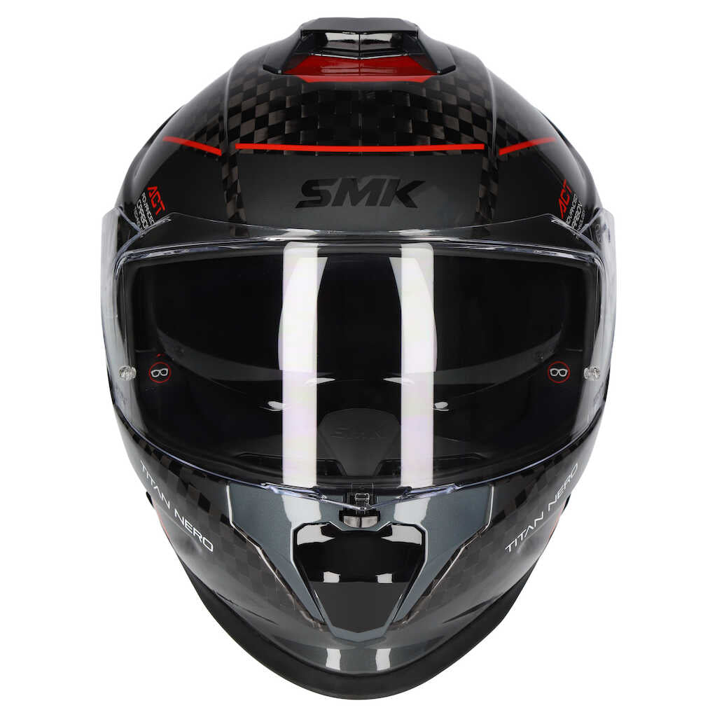 SMK Titan Carbon Helmet - NERO GL263