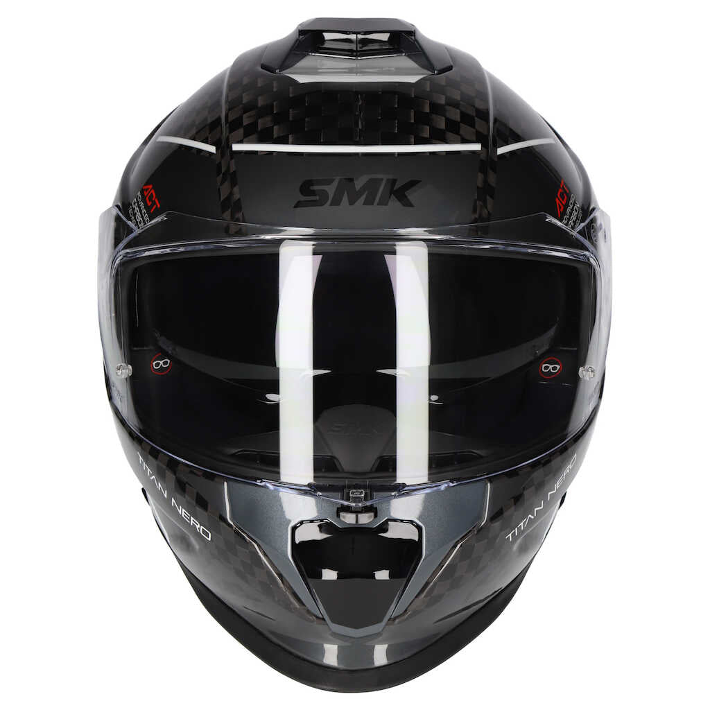 SMK Titan Carbon Helmet - NERO GL261