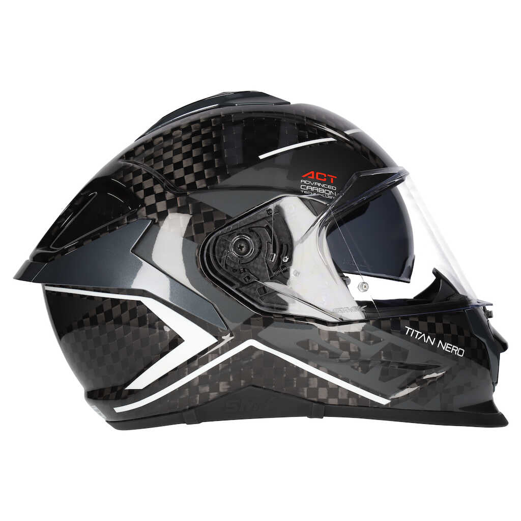 SMK Titan Carbon Helmet - NERO GL261