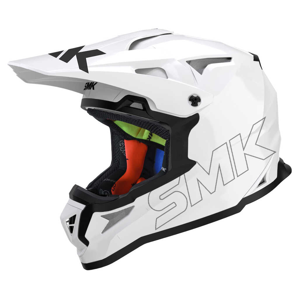 SMK Alterra Helmet - WHITE