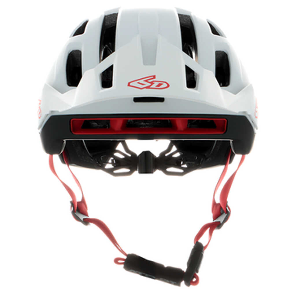 6D ATB-2T Mountain Bike MTB Helmet - ACCENT MT.WH BK