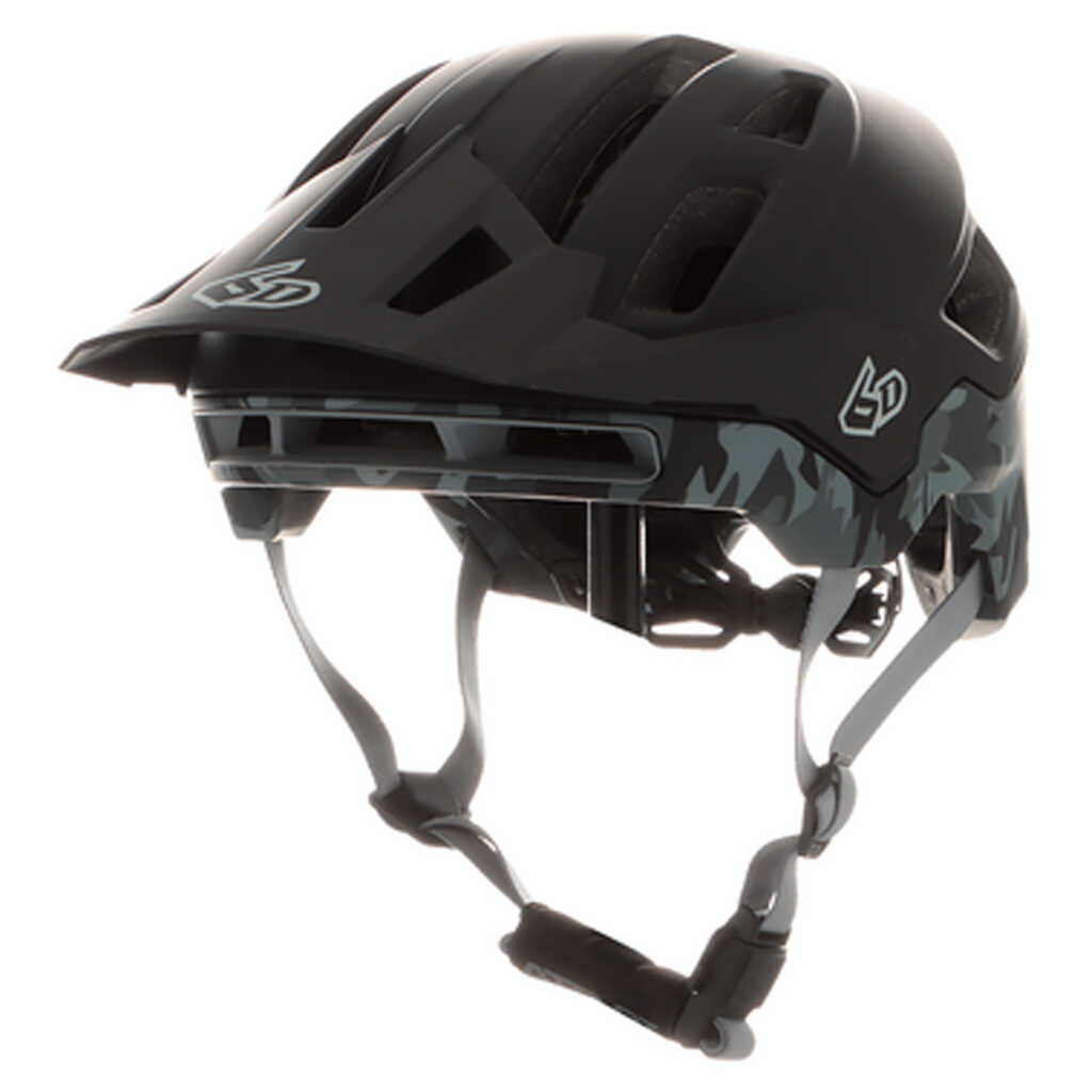 6D ATB-2T Mountain Bike MTB Helmet - ACCENT MT.BLK C