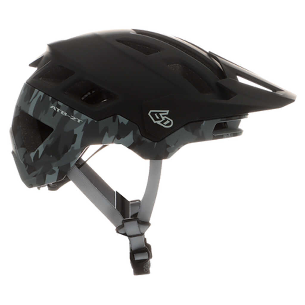 6D ATB-2T Mountain Bike MTB Helmet - ACCENT MT.BLK C