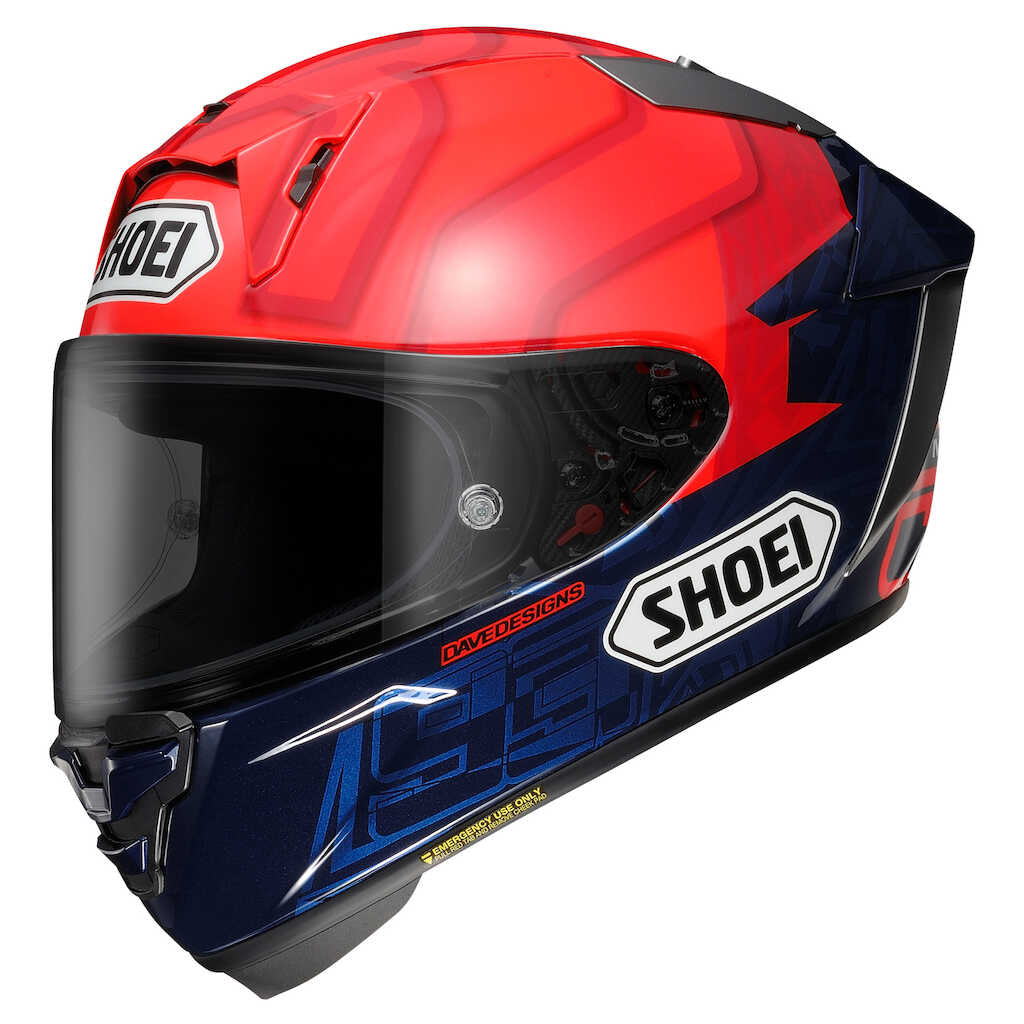 Shoei X-SPR Pro Helmet - MARQUEZ 7 TC-1