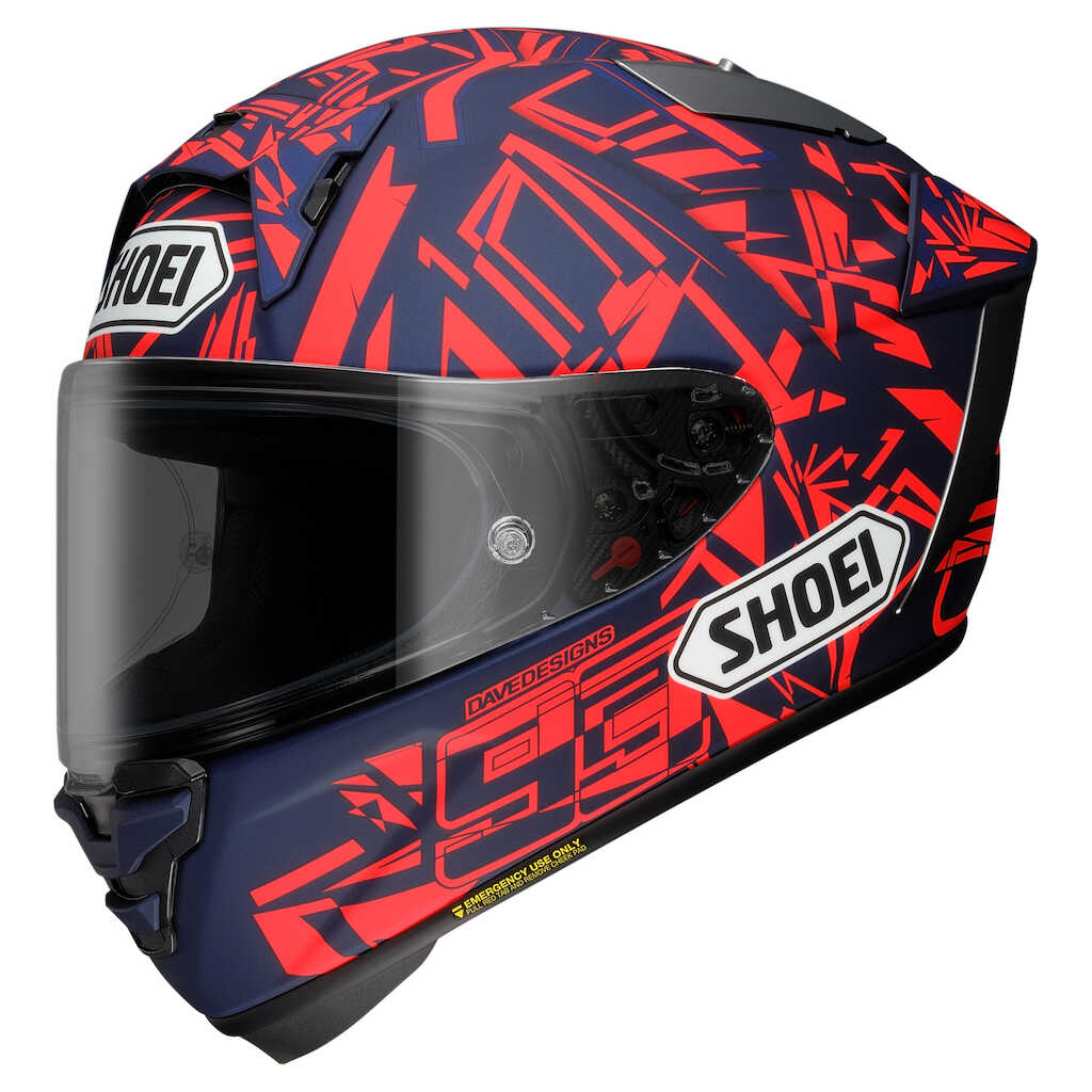 Shoei X-SPR Pro Helmet - MQZ DAZZLE TC10