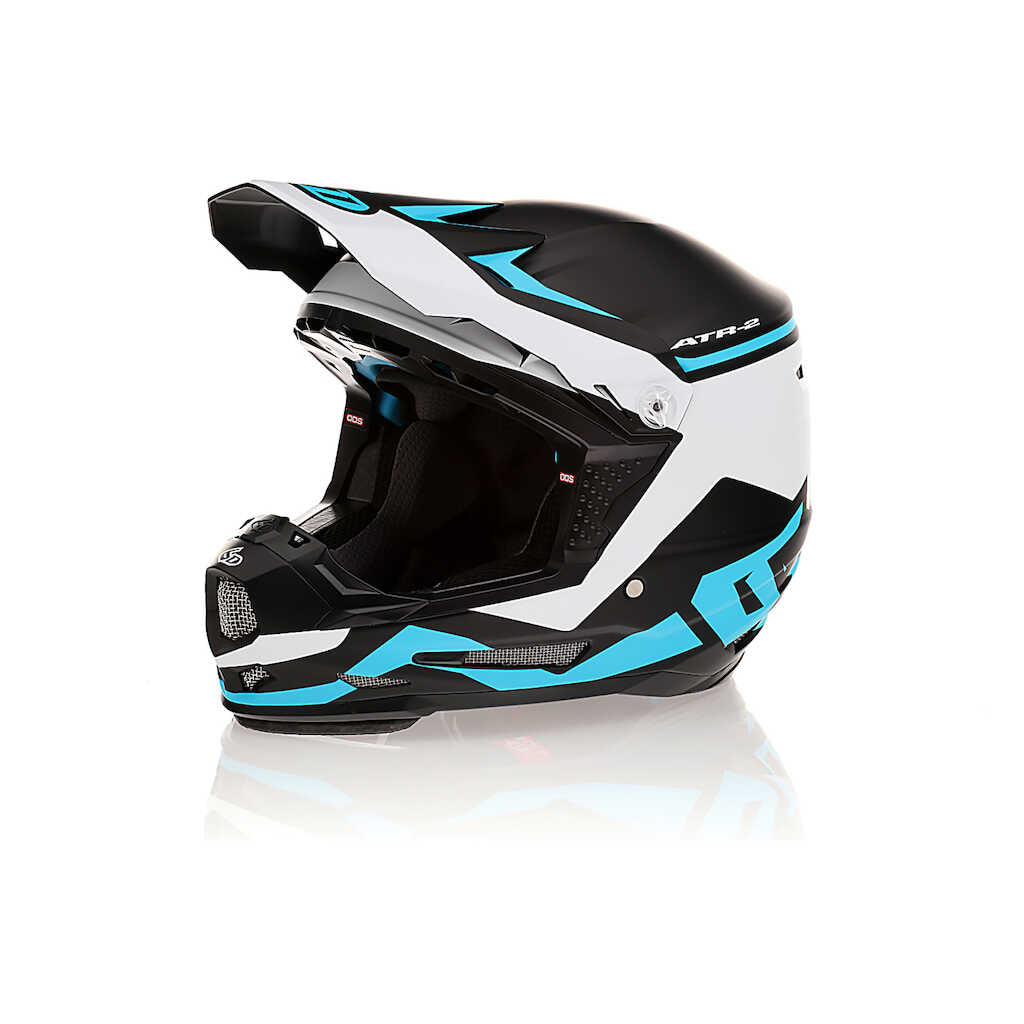 6D ATR-2Y Helmet - DRIVE CYAN