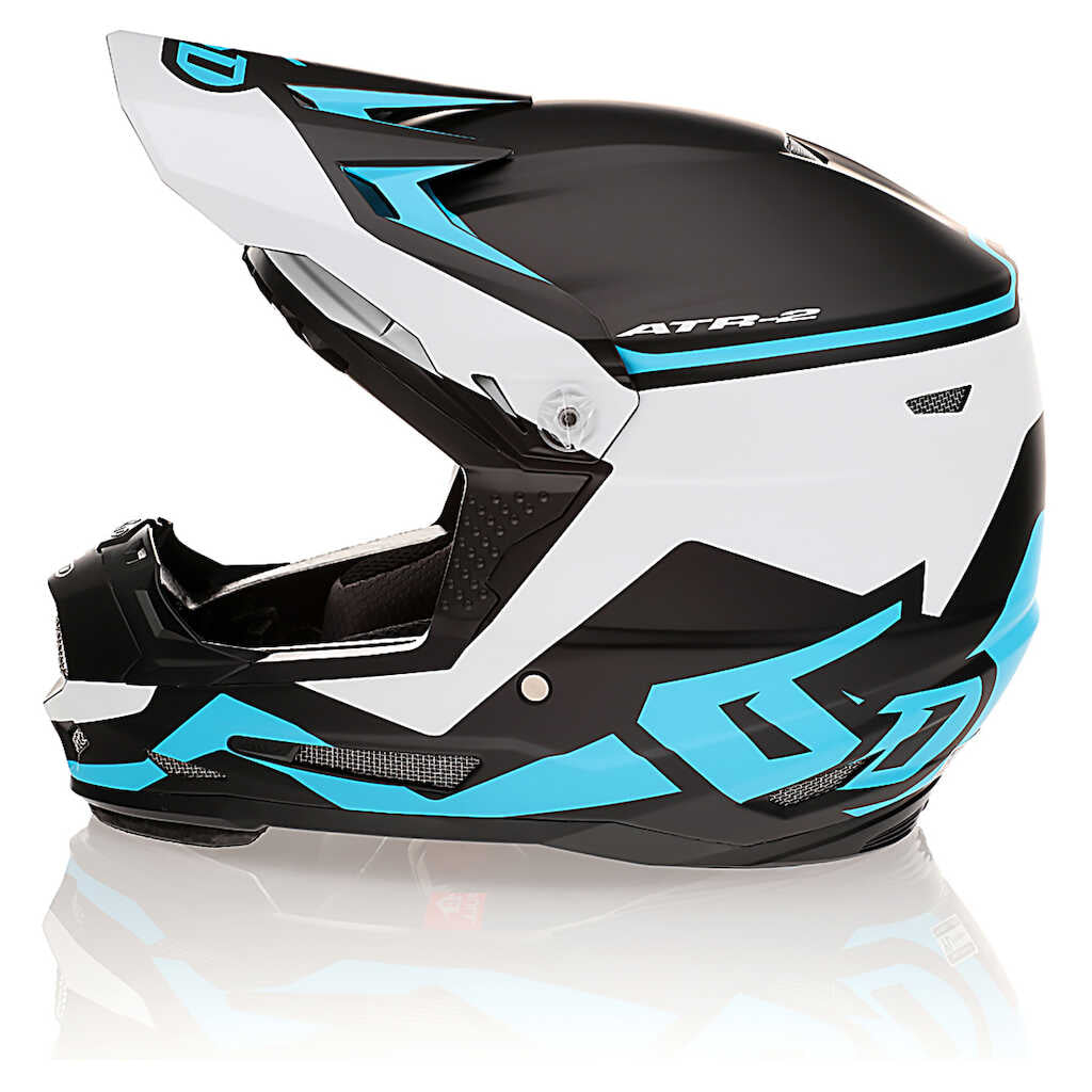 6D ATR-2Y Helmet - DRIVE CYAN