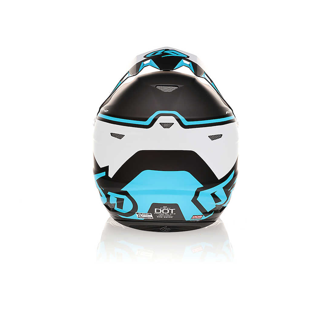 6D ATR-2Y Helmet - DRIVE CYAN