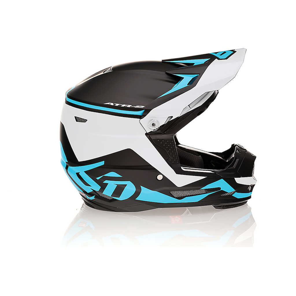 6D ATR-2Y Helmet - DRIVE CYAN