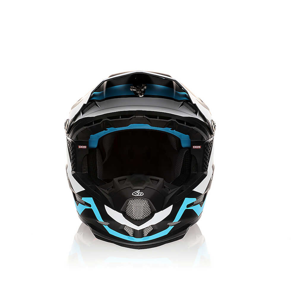 6D ATR-2 Helmet - DRIVE CYAN