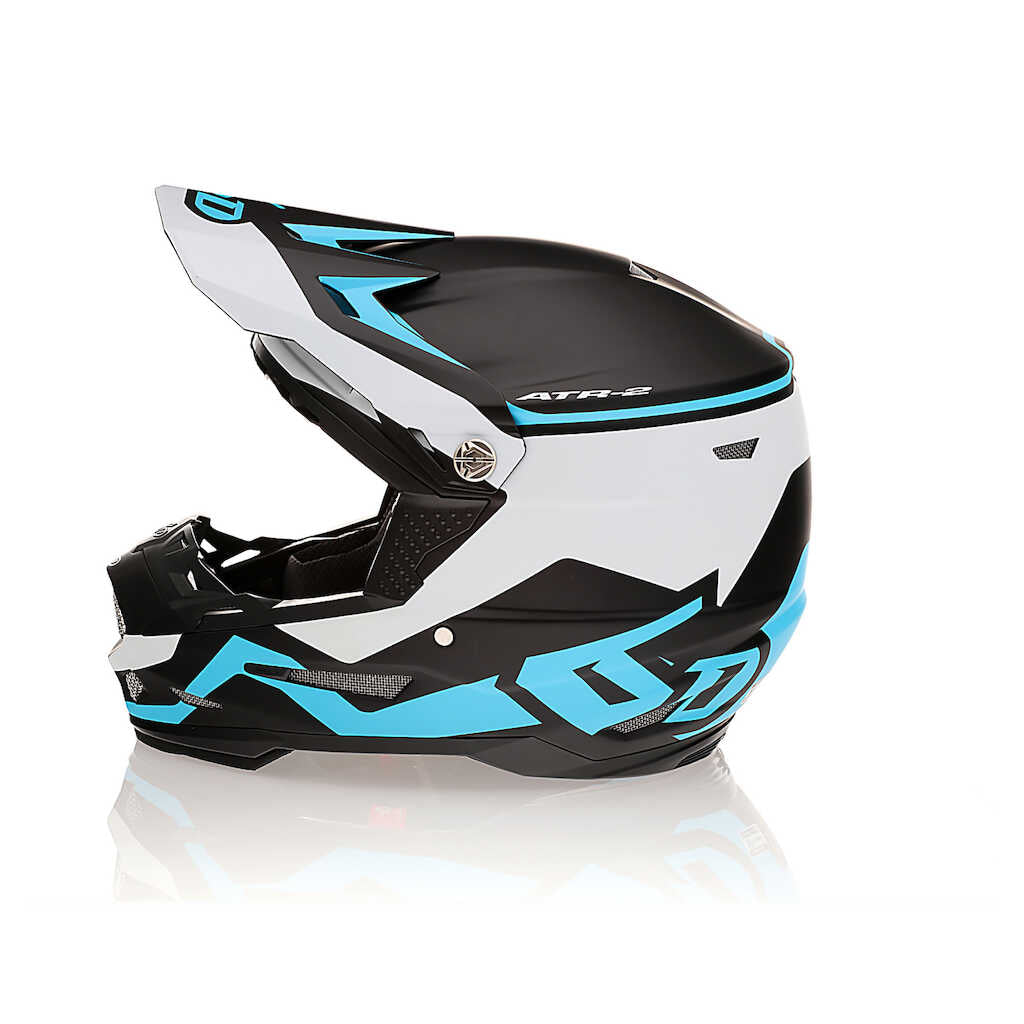 6D ATR-2 Helmet - DRIVE CYAN