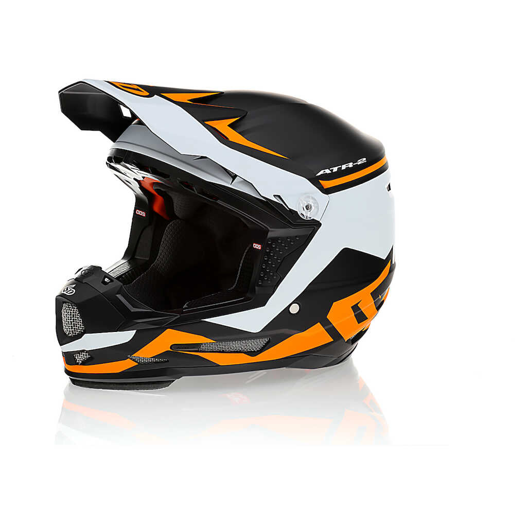 6D ATR-2Y Helmet - DRIVE N.ORANGE