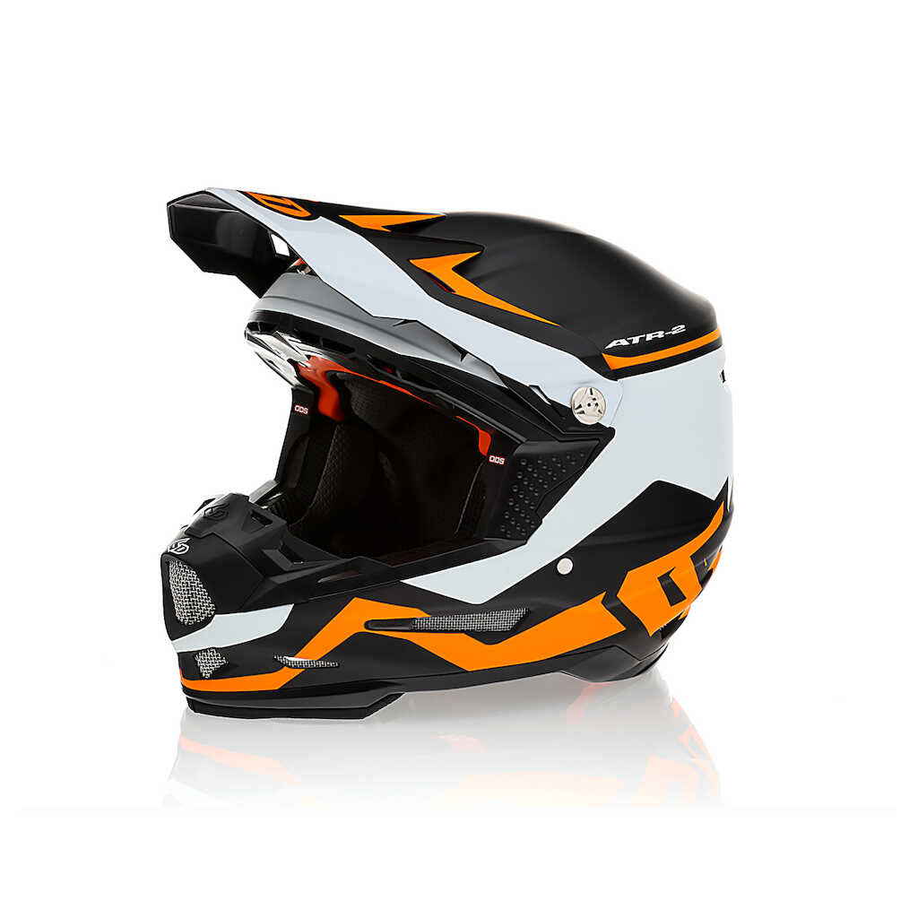 6D ATR-2 Helmet - DRIVE N.ORANGE