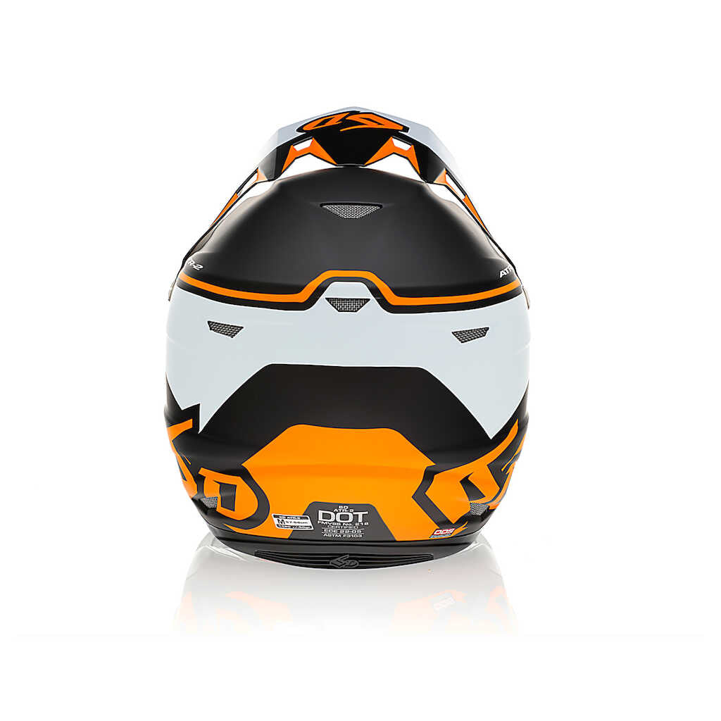 6D ATR-2 Helmet - DRIVE N.ORANGE