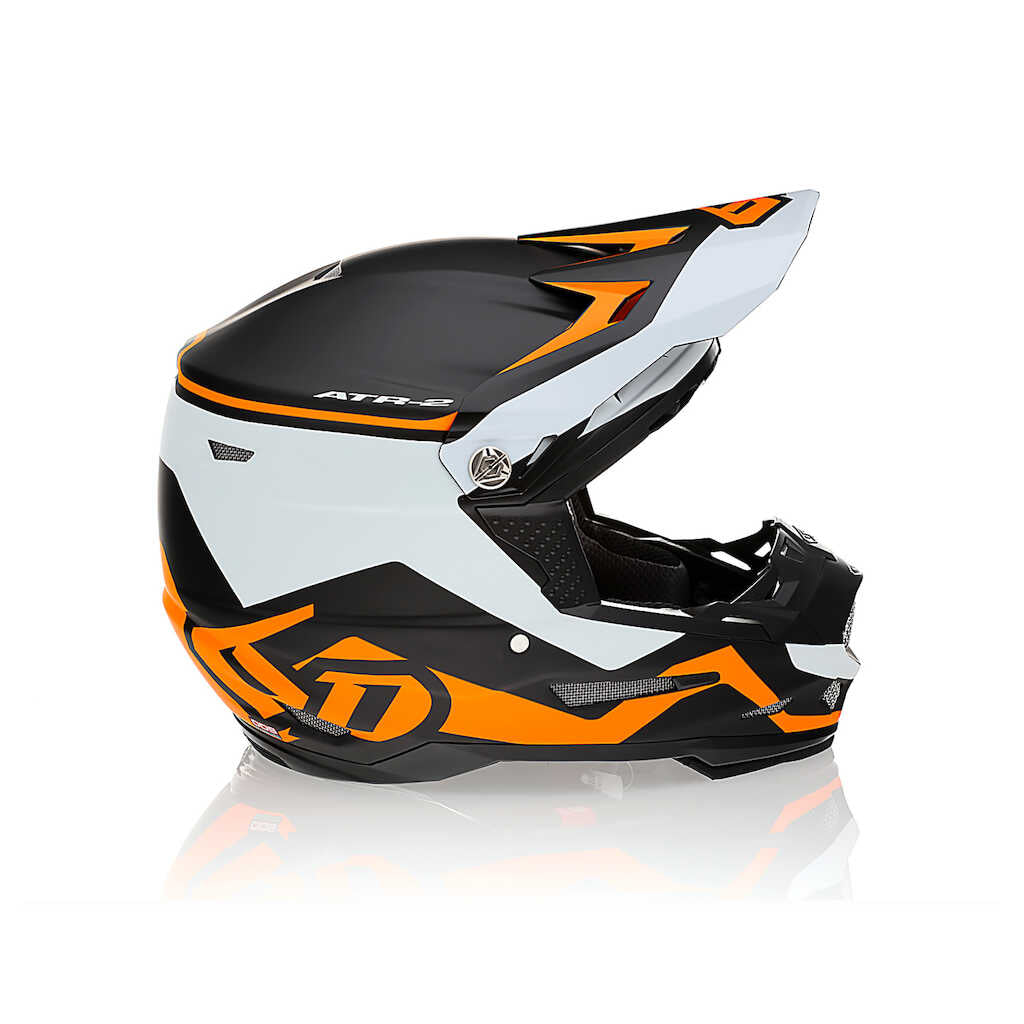 6D ATR-2 Helmet - DRIVE N.ORANGE