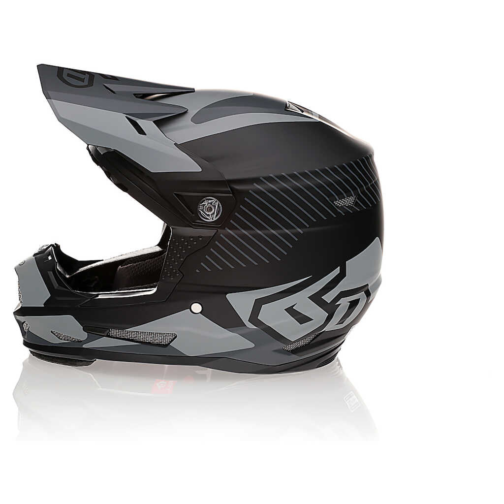 6D ATR-2Y Helmet - FUSION BLACK