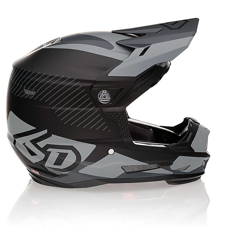 6D ATR-2Y Helmet - FUSION BLACK