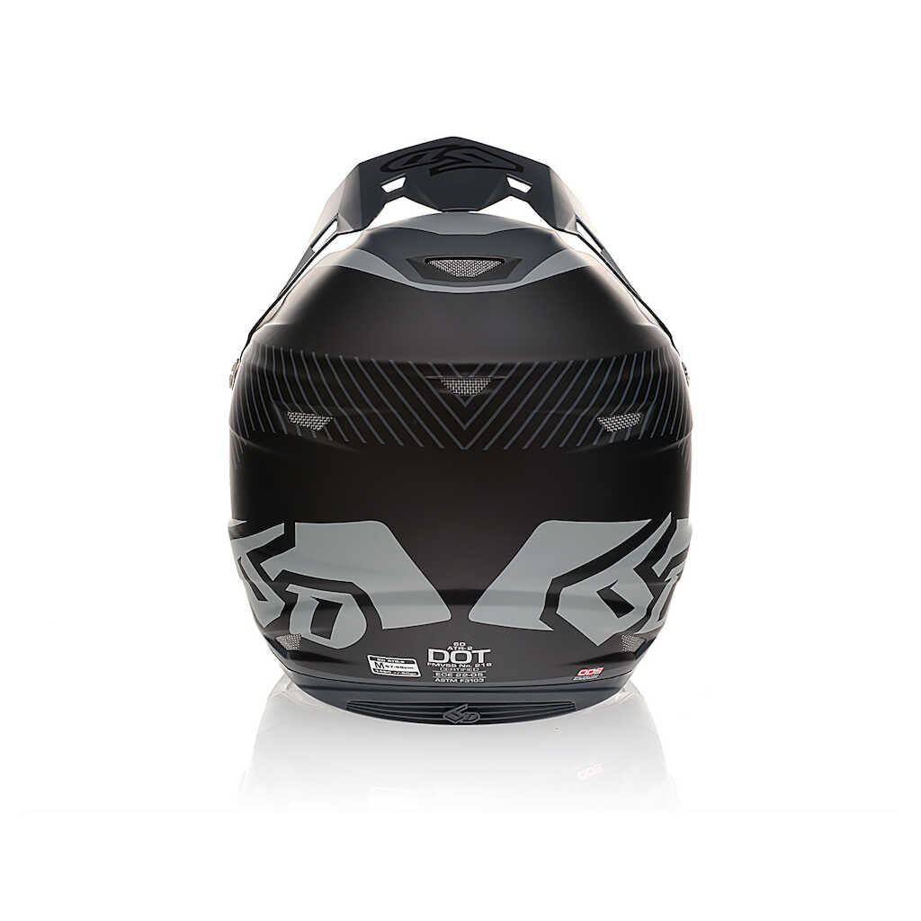 6D ATR-2 Helmet - FUSION BLACK