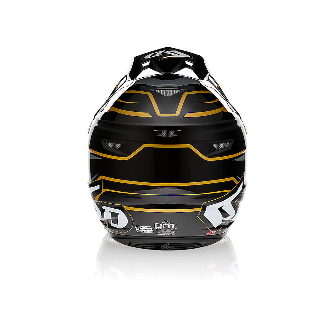 6D ATR-2 Helmet - PHASE BLK GOLD