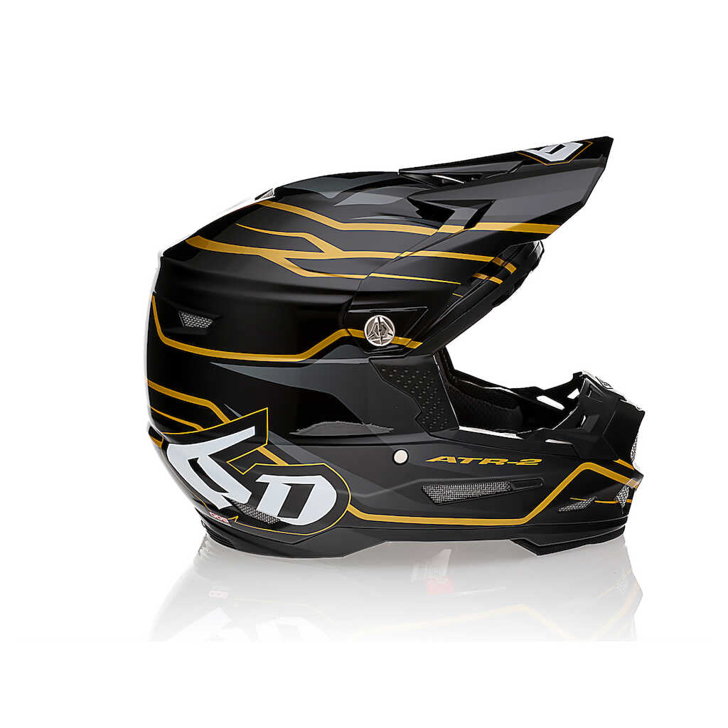 6D ATR-2 Helmet - PHASE BLK GOLD