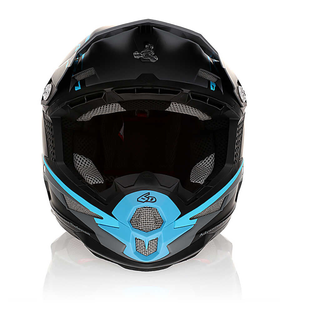 6D ATR-1 Helmet - STEALTH CYAN