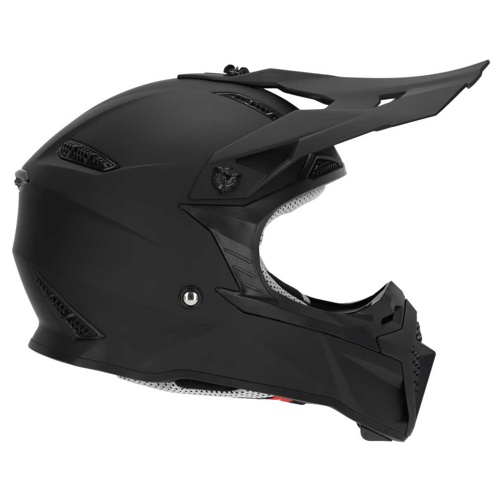 M2R X2.1 Youth Helmet - MATT BLACK