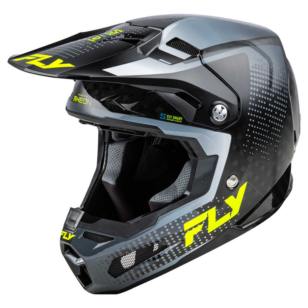 Fly Racing Formula S Helmet - PRTCL BK GY HV