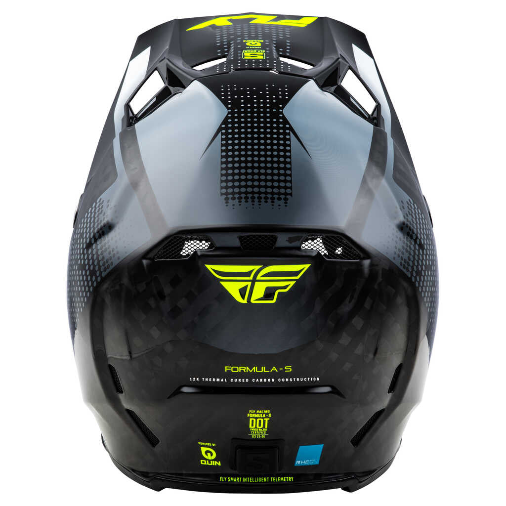 Fly Racing Formula S Helmet - PRTCL BK GY HV