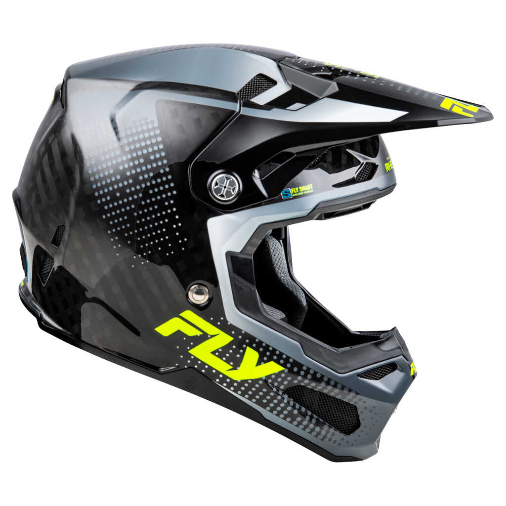 Fly Racing Formula S Helmet - PRTCL BK GY HV