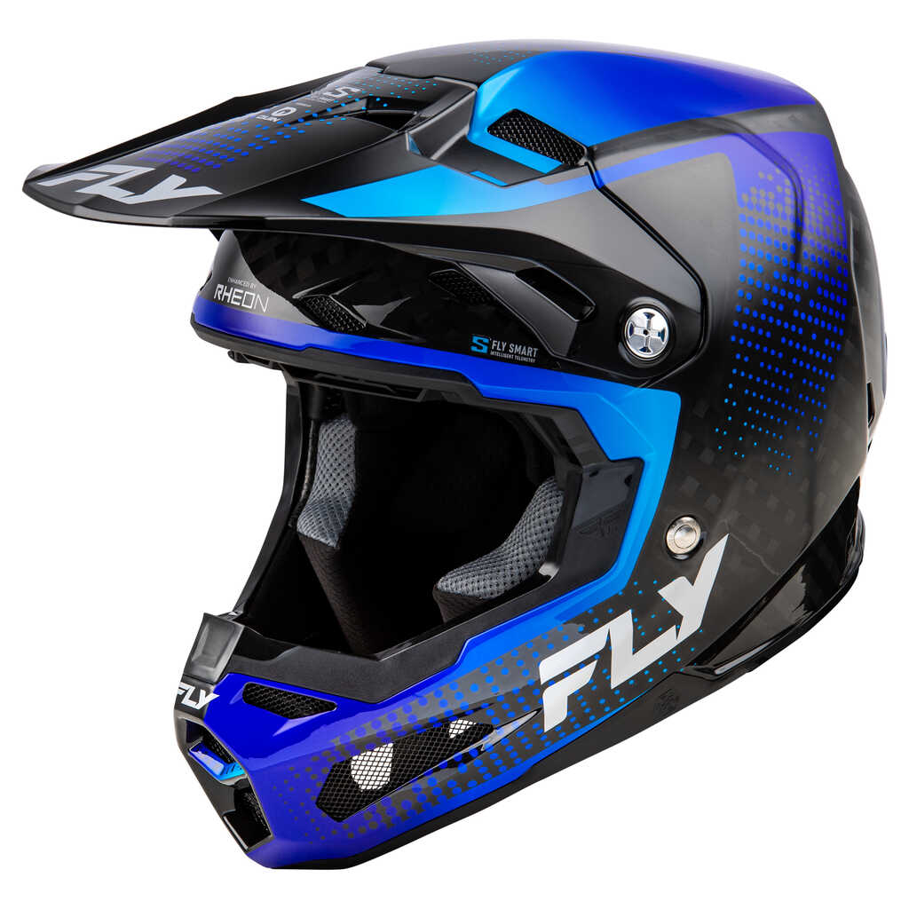 Fly Racing Formula S Helmet - PRTCL BLK BLU