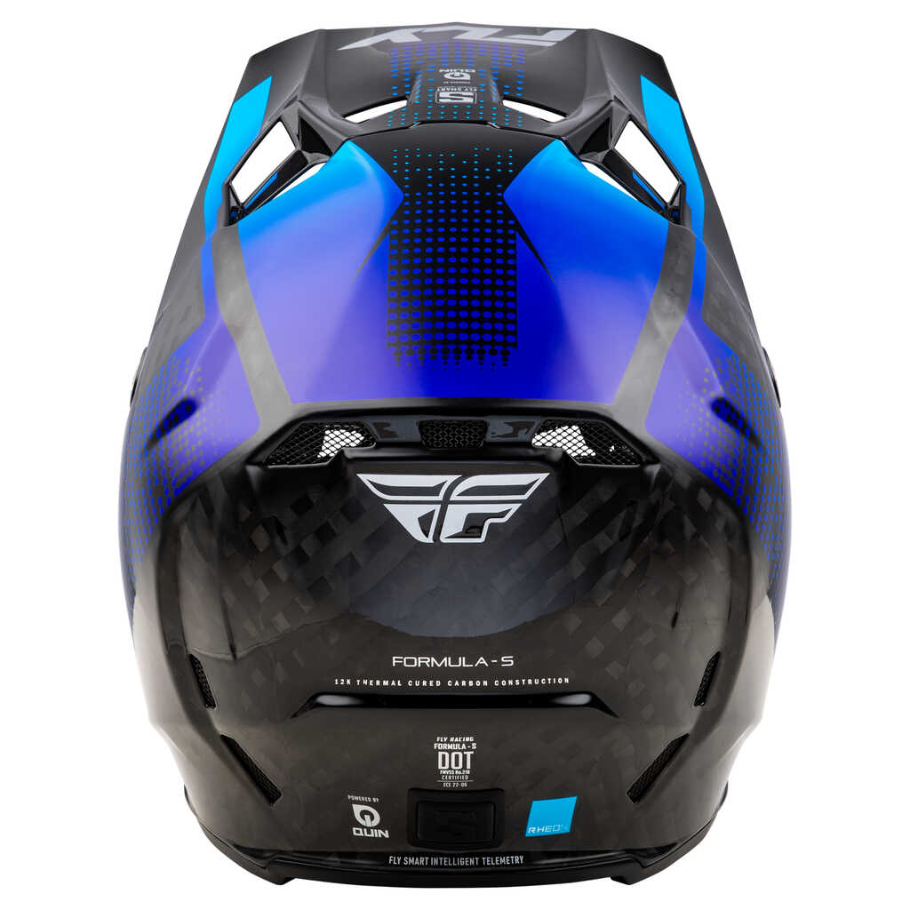 Fly Racing Formula S Helmet - PRTCL BLK BLU