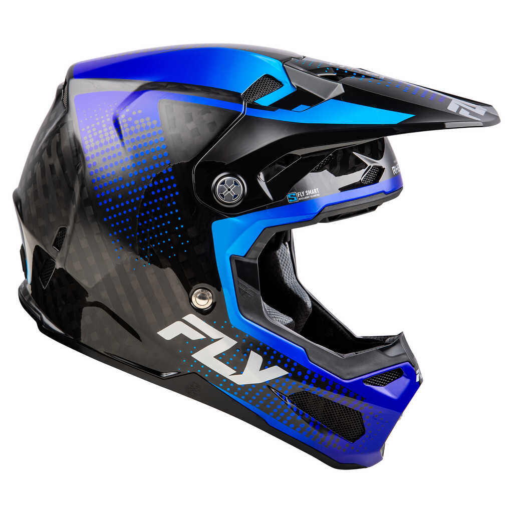 Fly Racing Formula S Helmet - PRTCL BLK BLU