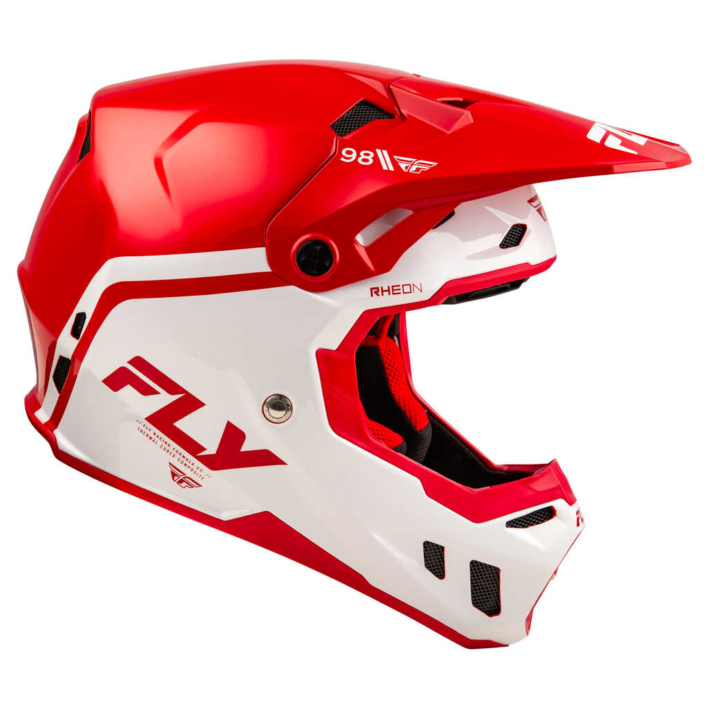 Fly Racing Formula CC Helmet - OBJCTVE RED WHT