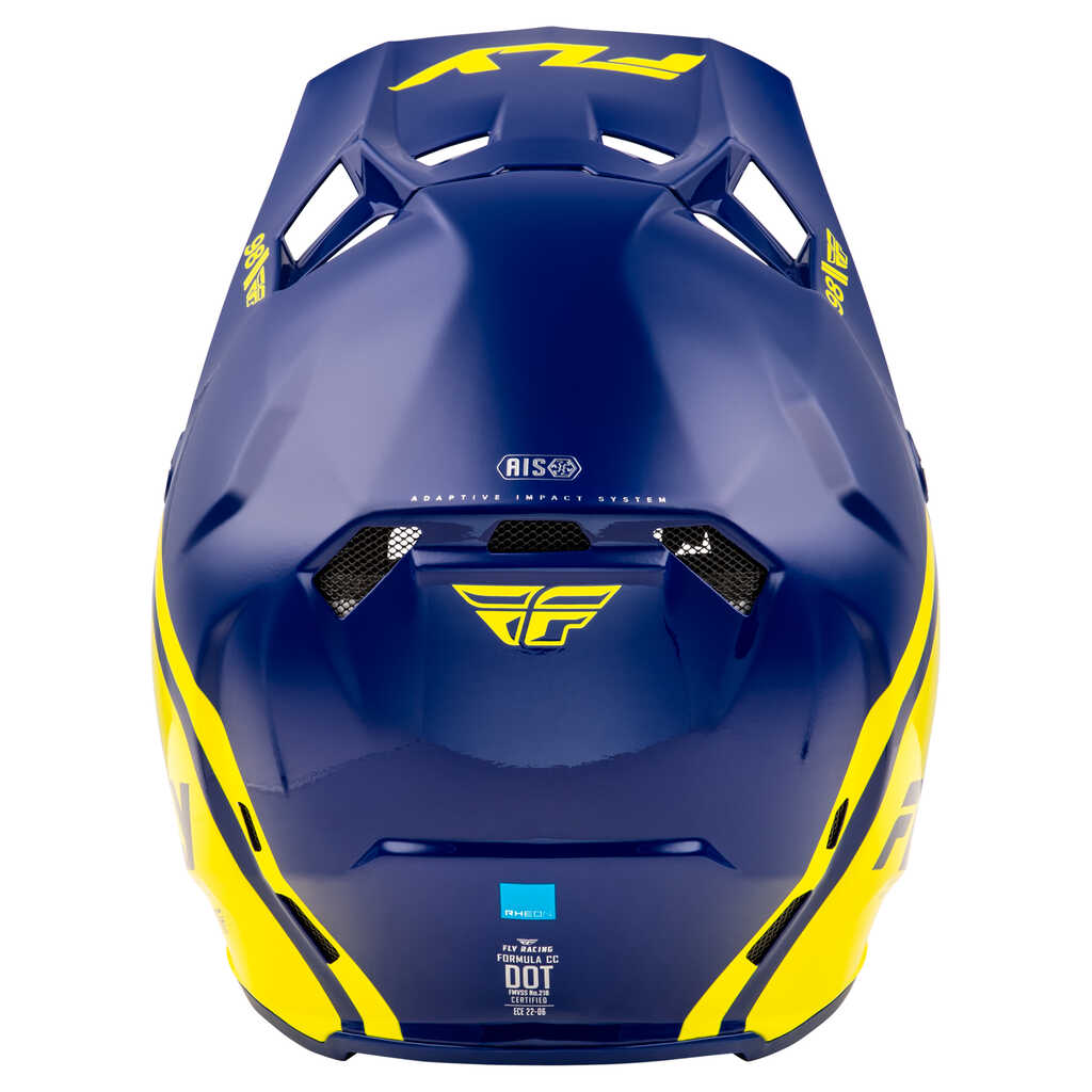 Fly Racing Formula CC Helmet - OBJCTVE NVY YEL