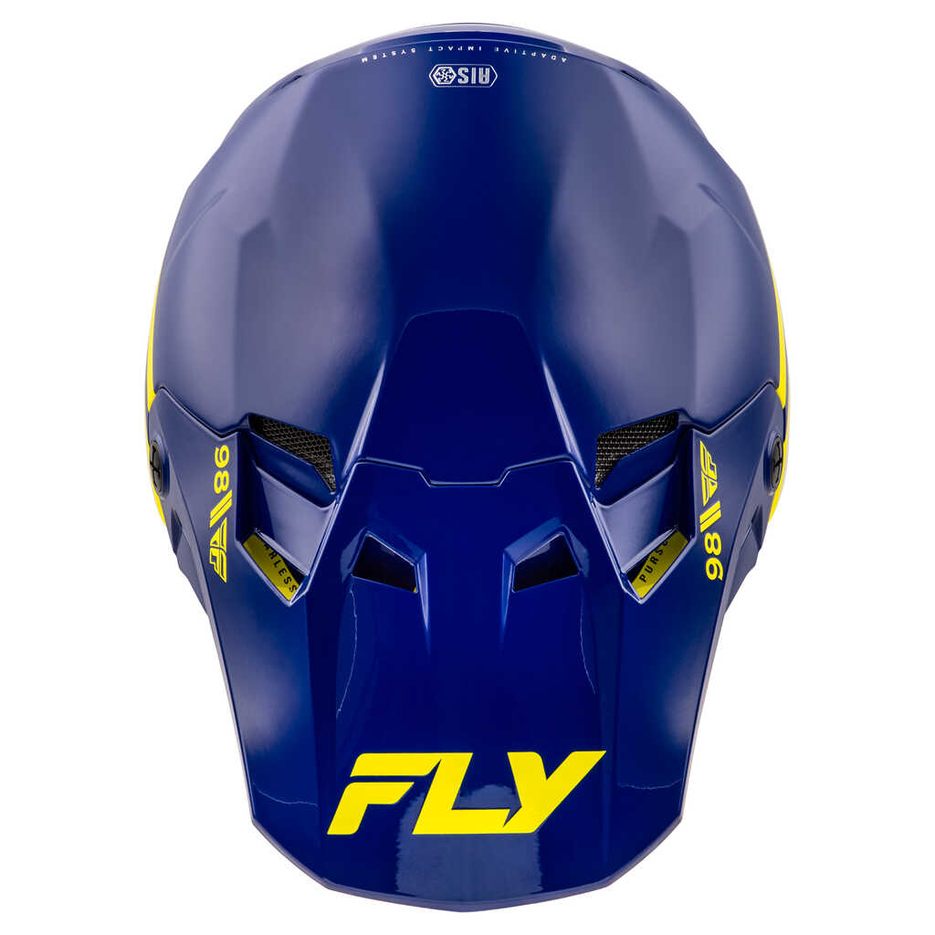 Fly Racing Formula CC Helmet - OBJCTVE NVY YEL