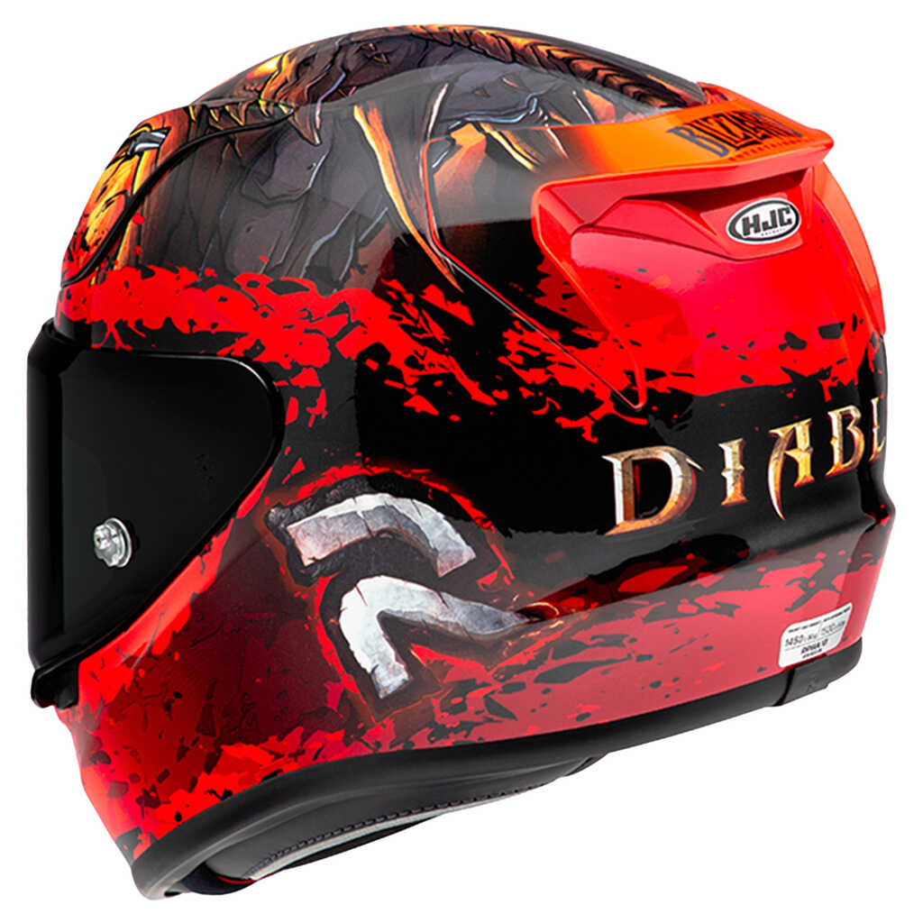 HJC RPHA 12 Helmet - DIABLO BLZD MC1