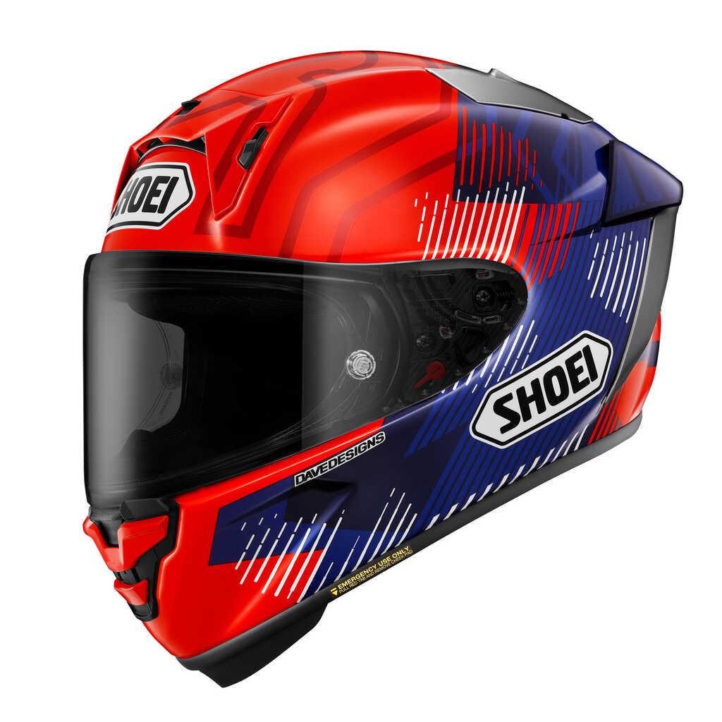 Shoei X-SPR Pro Helmet - MARQUEZ8 TC-1