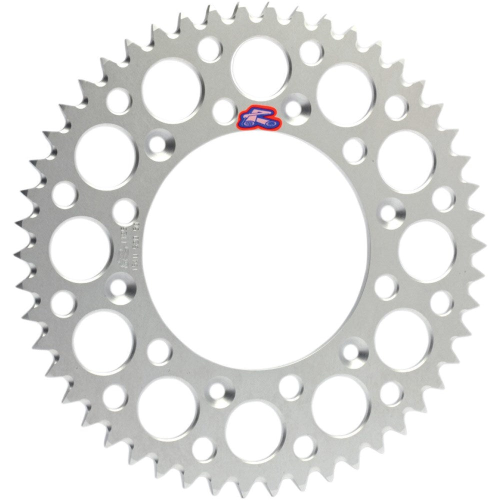 RENTHAL REAR SPROCKET MX ULTRALIGHT GROOVED SIL 49T (112U-520-49GESI)