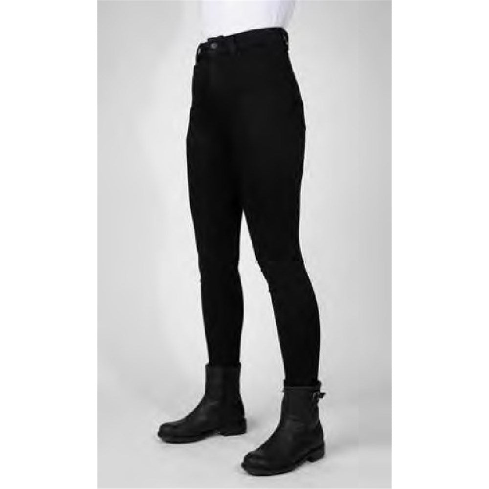 BULL-IT 21 LADIES FURY V JEGGING (A) SLIM/LONG - BLK (10)  [ONC01] #