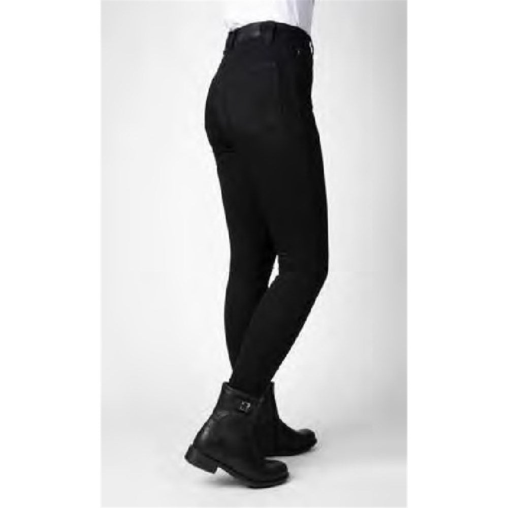 BULL-IT 21 LADIES FURY V JEGGING (A) SLIM/LONG - BLK (10)  [ONC01] #