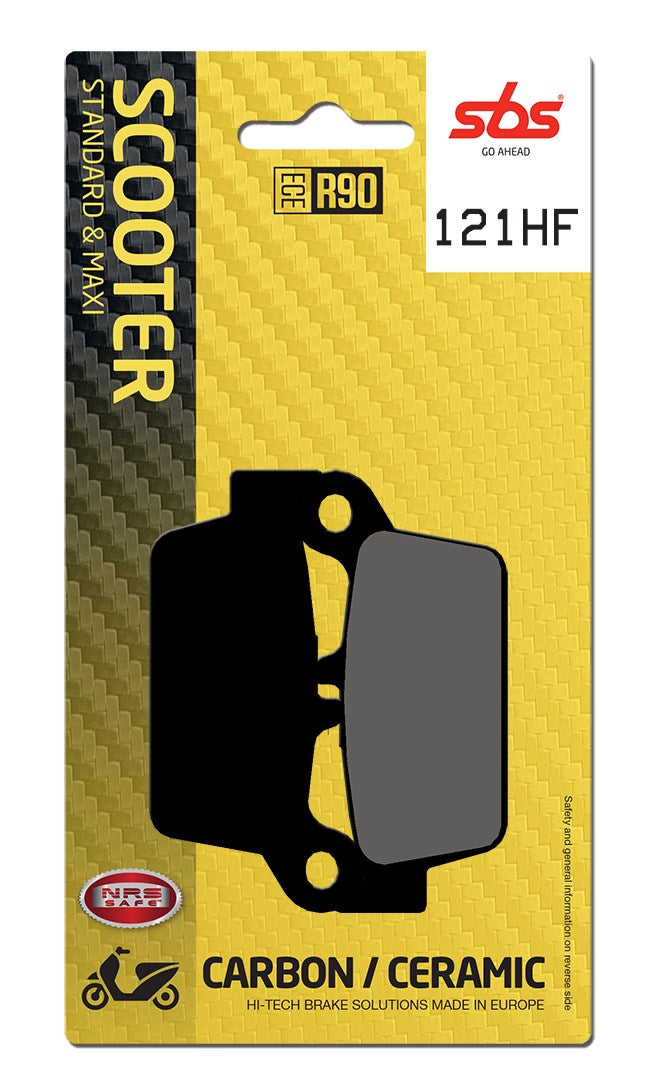 SBS FRICTION - Ceramic Front / Rear Scooter Brake Pads (SBS 690) - 121HF-